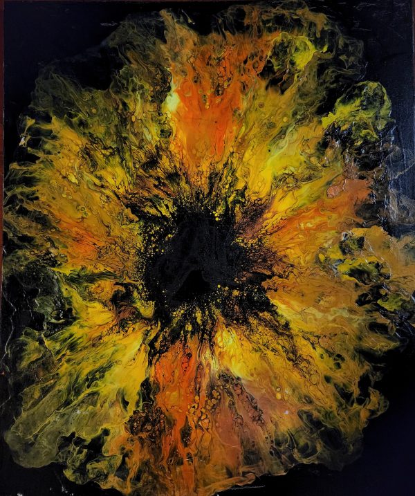 A8 - Burst (流體畫作)