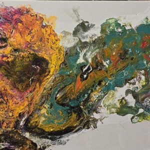 A8 - 無題 (流體畫作)